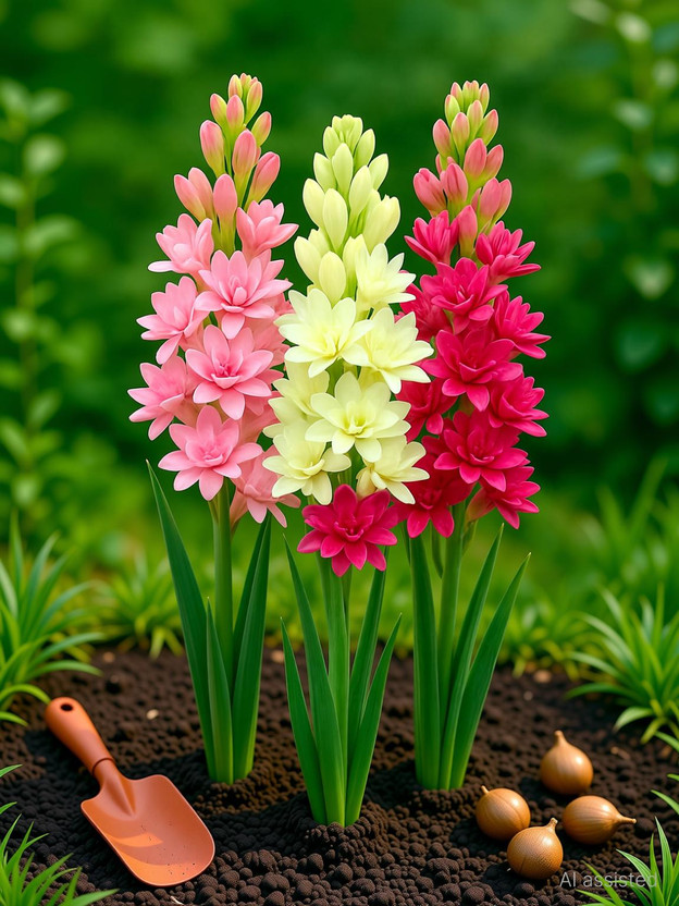 Seedsilk Seedsilk Rajnighandha or Tuberose Flower Bulbs Seed(5 per packet) - Flipkart Deal