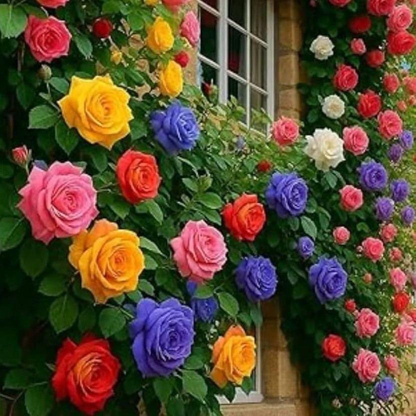 ARIAANAM Climbing Rose Mix Seed(12 per packet)