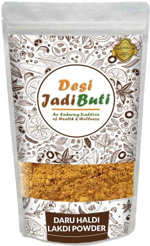 Desi Jadi Buti Daru Haldi Lakdi Powder Daruhaldi Wood Powder Indian