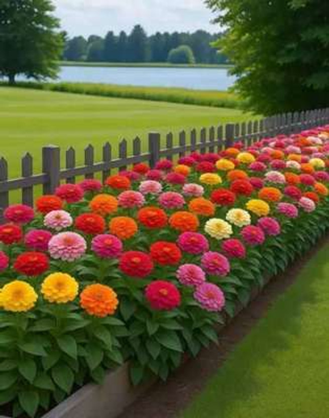 GLOROV GLOROV Zinnia Flower Seeds Seed(30 per packet) - Flipkart Deal