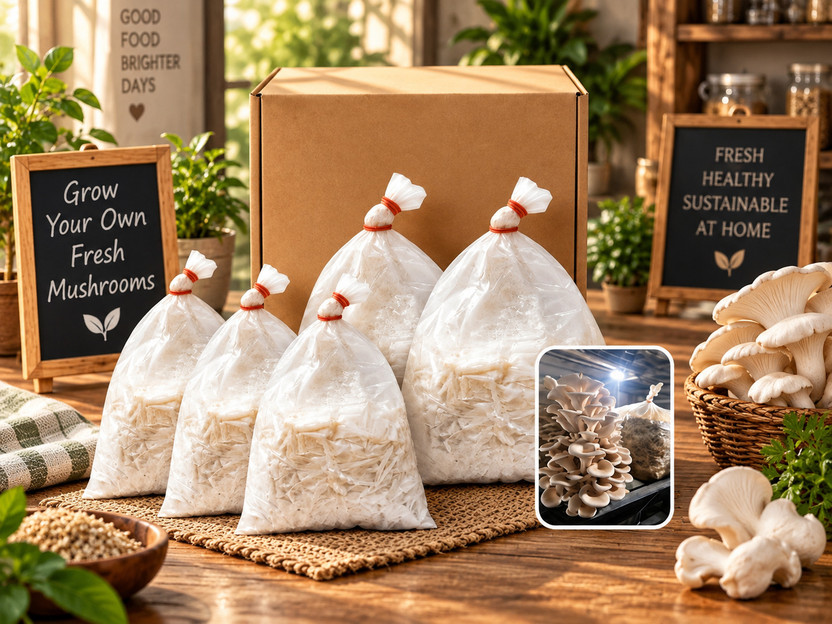 SP AGRO Oyster Mushroom Seed(400 g)