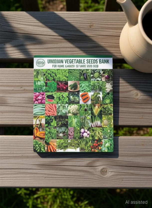 UGAOO Indian Vegetable Seeds Bank For Home Garden 50 Varieties - 2255 Seeds Seed(2255 per packet)