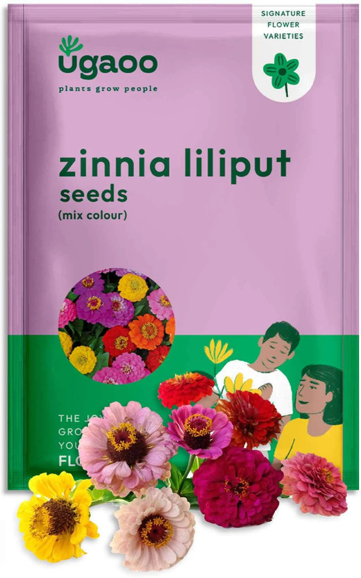 UGAOO Zinnia Lilliput Flower Seed(200 per packet)