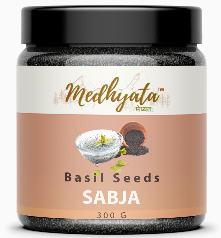 Medhyata Sabja, Tukmaria, Brazil, Tulsi Seed(300 g)