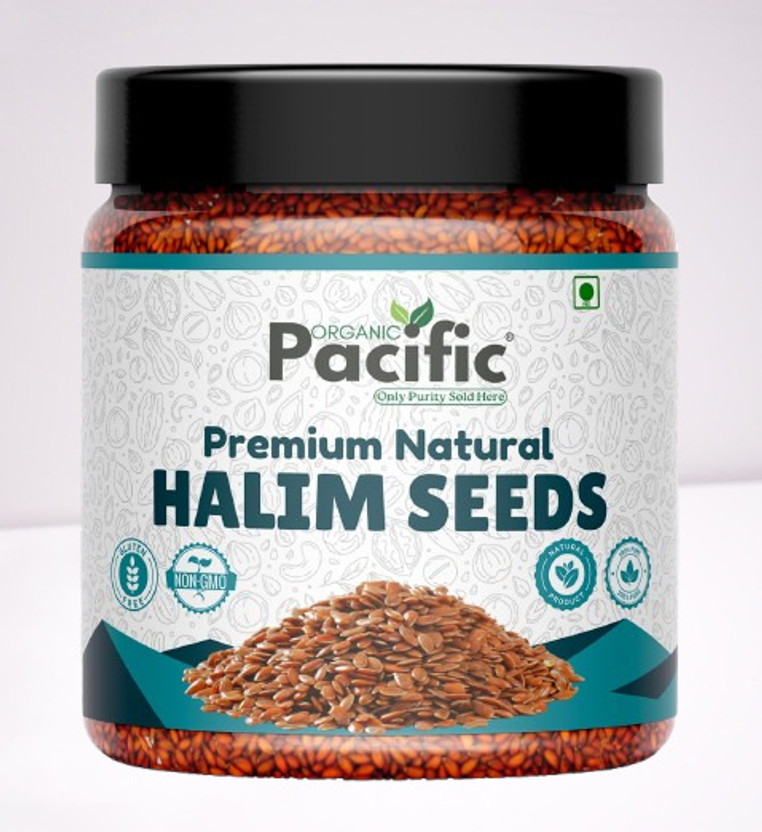ORGANIC PACIFIC PREMIUM GARDEN CRESS HALIM SEEDS | IRON RICH AYURVEDIC SUPERFOOD | HIGH PROTEIN Seed(250 g)
