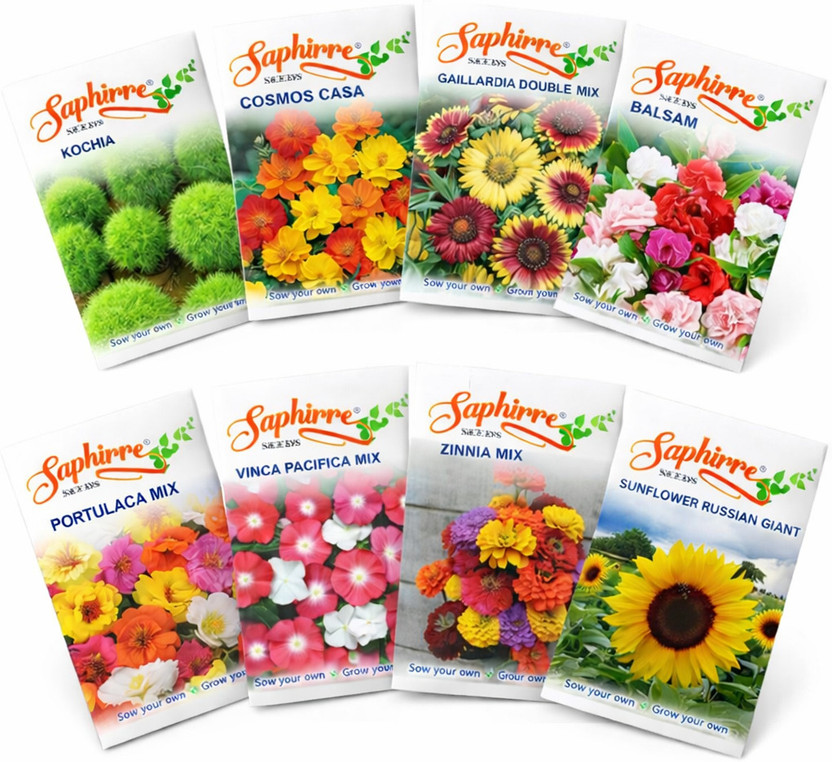 Grow and Decor flower seeds, summer flower seeds, kitchen garden seeds Seed(200 g)