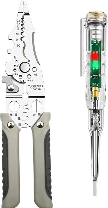 AAVRIX P-5 WITH TESTOR 1 PCS Lineman Plier(Length : 8.54 inch)