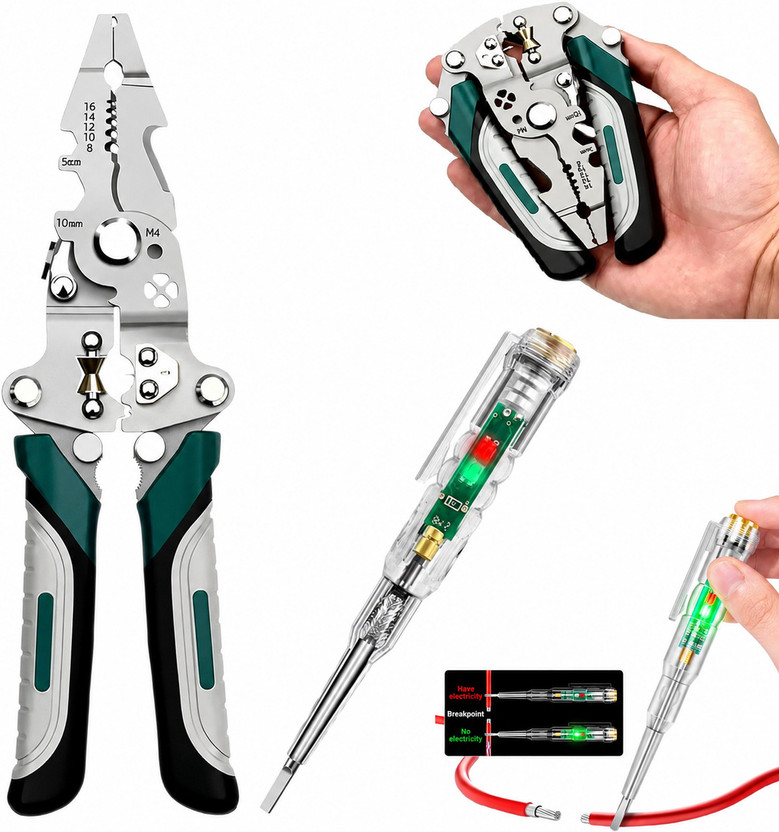 blackfury blackfury BF-Plier-Tester-J1 Punch Plier(Length : 8.07 inch) - Flipkart Deal