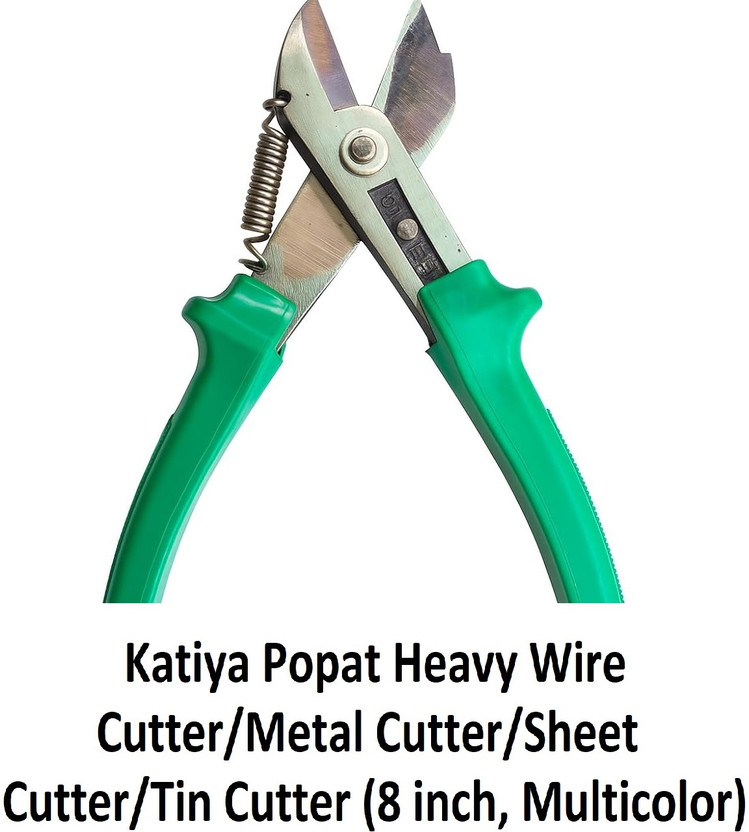 REIOENT HIGH QUALITY Katiya Wirecutter||Tincutter||Sheetcutter||Metalcutter (8-inch) Lineman Plier(Length : 8 inch)