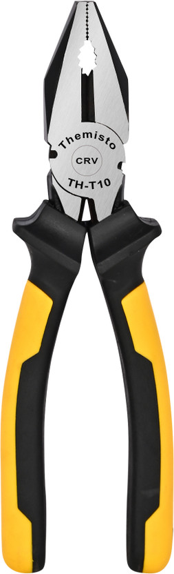 tHemiStO TH-T10 CRV Rust Proof Lineman Plier(Length : 8 inch)