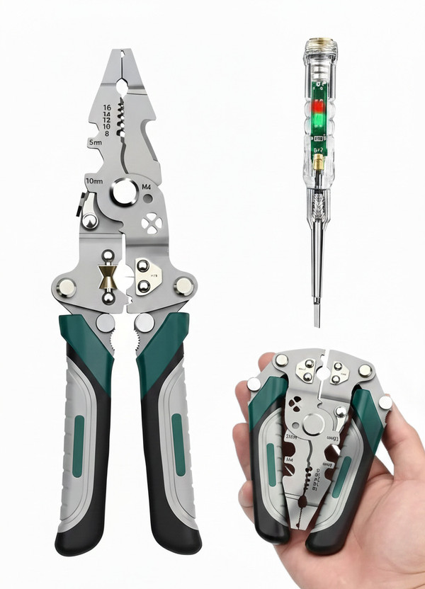 OnisHomes Heavy Duty Electrical Pliers for Precision Work Heavy Duty Electrical Pliers for Precision Work Wire Cutter