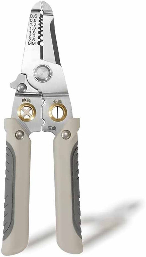 uptodatetools Multifunction Wire Pliers Tool with Safety Latch for Electrician Cutter Lineman Plier(Length : 7.48 inch)