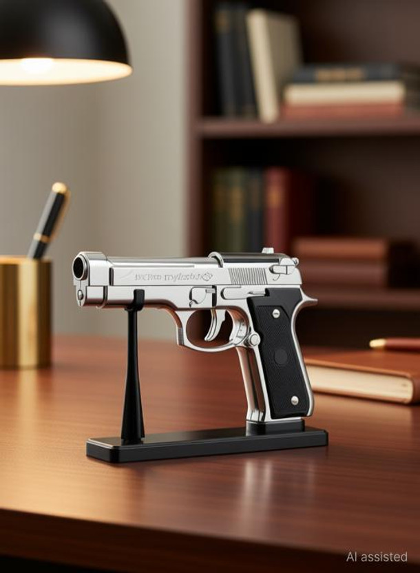 LKDS 9MM myfirstdot Pocket Lighter(SILVER)