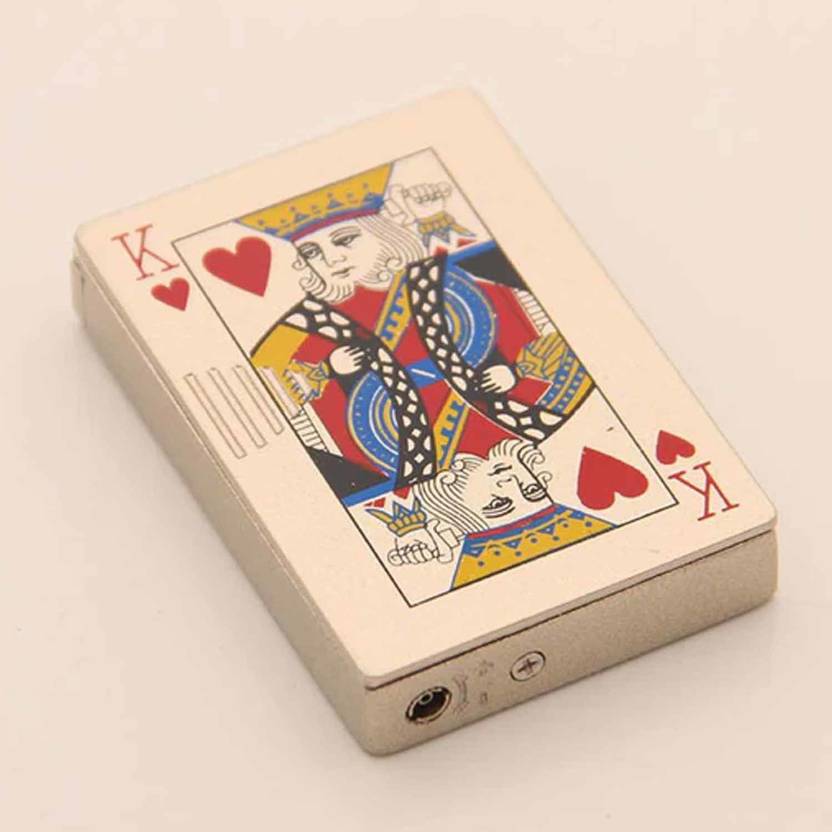 FITUP New Badshah Playing Card Style Cigarette Lighter Refillable