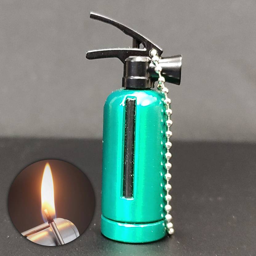 FITUP Kerosene Lighter Flint Fire Extinguisher Shape Cigarette Lighter