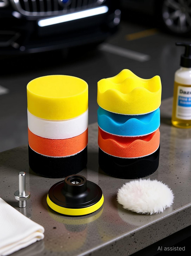 Dazesty Car Polishing Pads Plastic Polisher(3 inch)