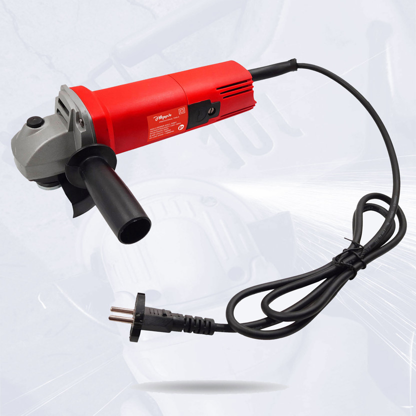 Hillgrove HGANG2B1M4 Angle Grinder (100 mm Wheel Diameter) 100% Copper Winding HGANG2B1M4 Metal Polisher(4 inch)