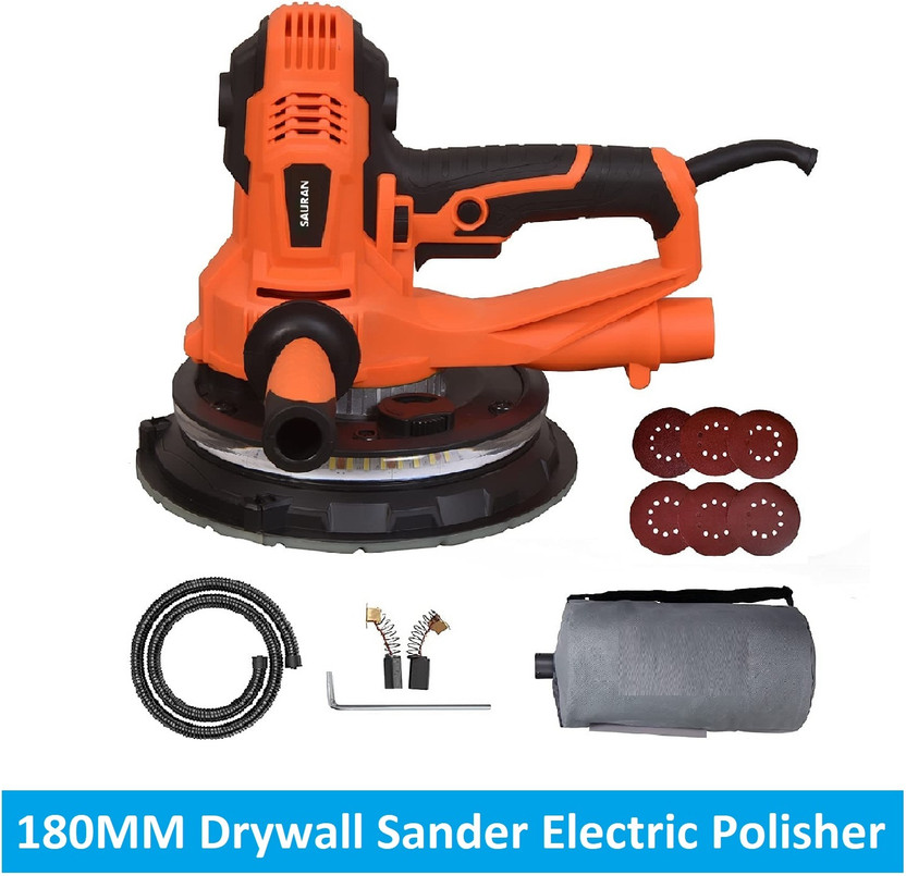 Sauran (ELP5) 180MM Electric Drywall Sander And Polisher Wall Sanding Tool ELP5 Paint Polisher(7.1 inch)