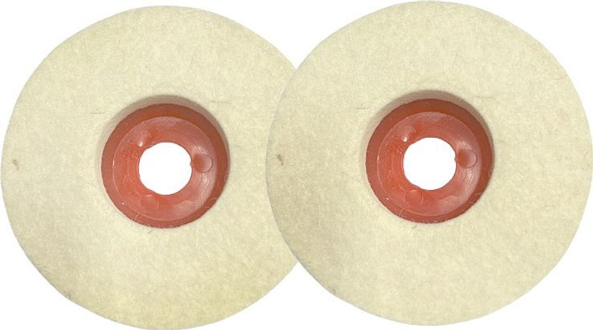 ADAWAT ADAWAT 2 Pc Felt Wheel Wool Buffing Pad Polishing Used For polishing stainless steel, metal, marble, glass ceramic Metal Polisher(4 inch) - Flipkart Deal