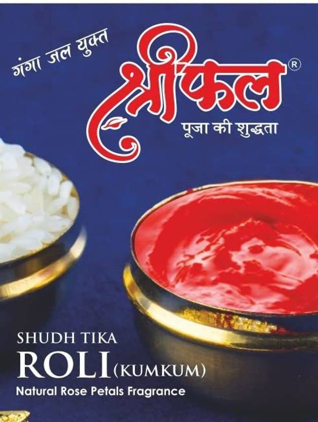 SHRI SAFAL Roli Tika Pure Kumkum Roli for Puja Natural & Traditional