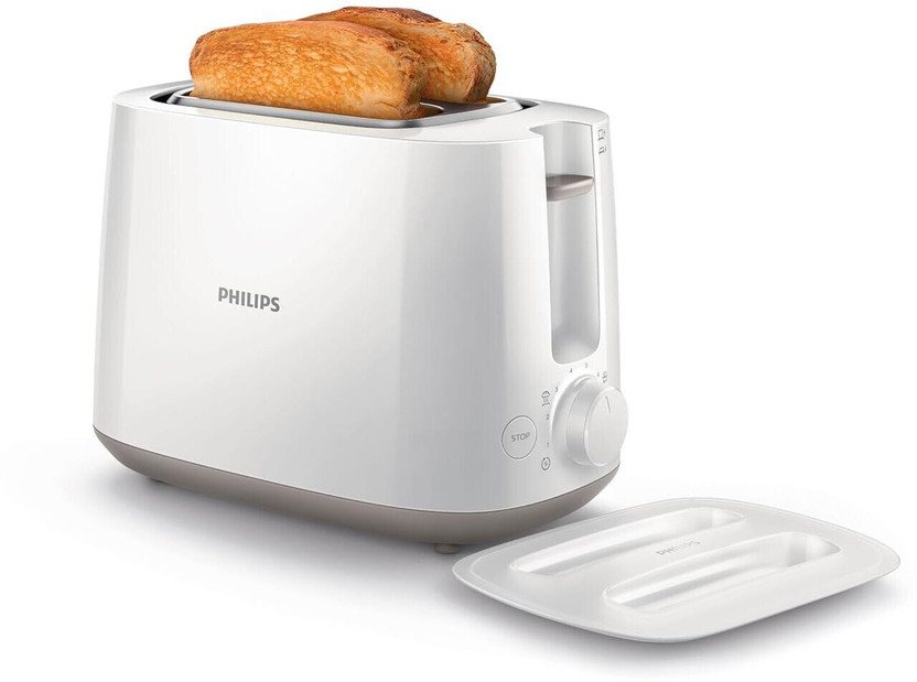 PHILIPS by PHILIPS HD2582/00 830 W Pop Up Toaster(White)