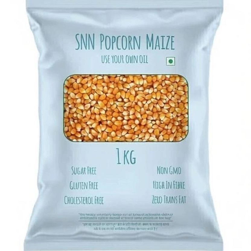 SHAH SHAH NANJI NAGSI SNN Popcorn Maize 1 Kg Raw Maize Popcorn(1 kg) - Flipkart Deal