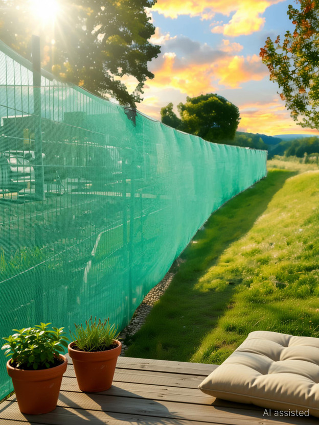Use way Green Shade Net(5 x 40 ft), 50% Sunlight Blocking Multipurpose For Gardening Portable Green House(Green)