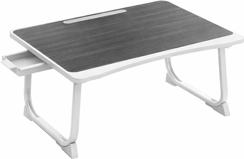 Flipkart Perfect Homes Studio Dorm Wood Portable Laptop Table(Finish Color - Black, Pre Assembled)