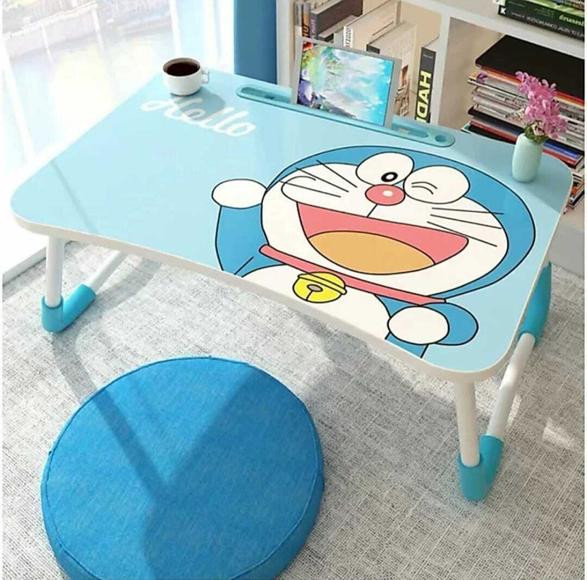 HD online shop Wood Portable Laptop Table(Finish Color - BLUE)