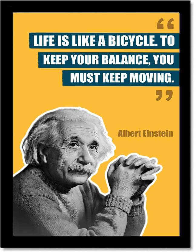 Albert Einstein Motivational Quotes frames for OFFICE & STUDENT- Framed ...