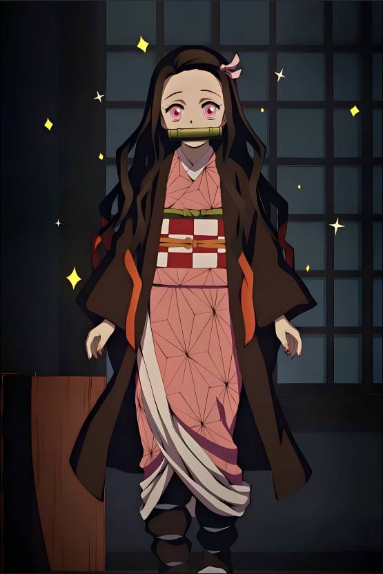 Nezuko Poster | Demon Slayer Nezuko Kamado Poster | Nezuko Anime ...