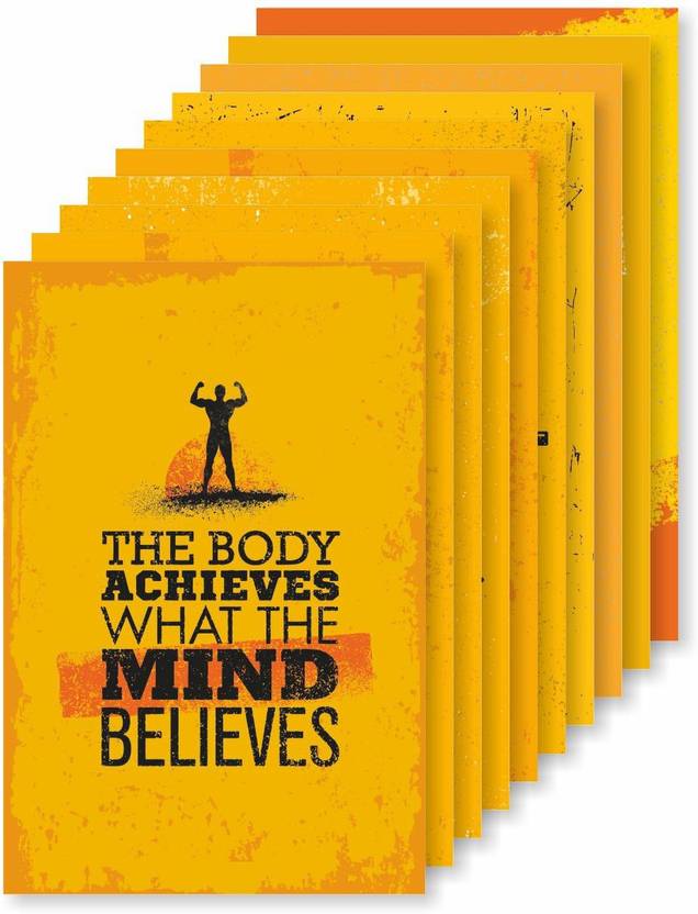 Motivational Poster Quotes Wall Design For Living Room Drawing Room Poster Paper Print Price in