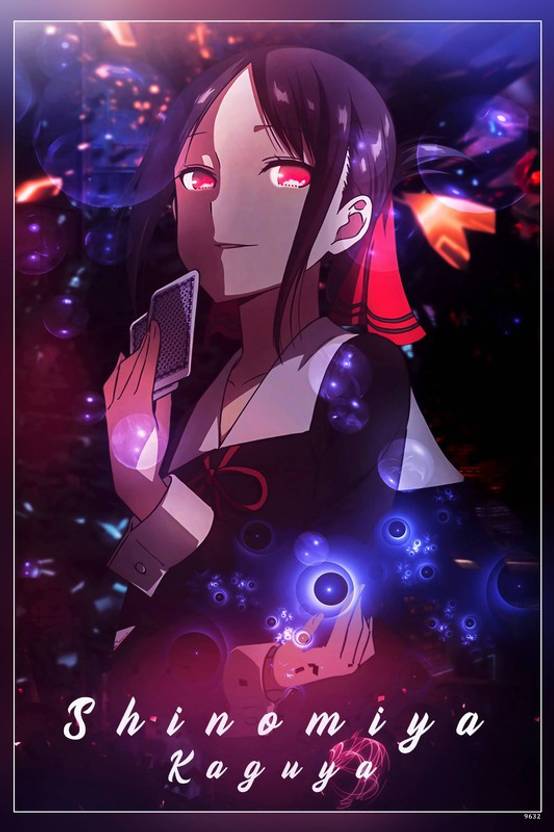 Anime Girls Kaguya Sama Love Is War Kaguya Shinomiya Matte Finish