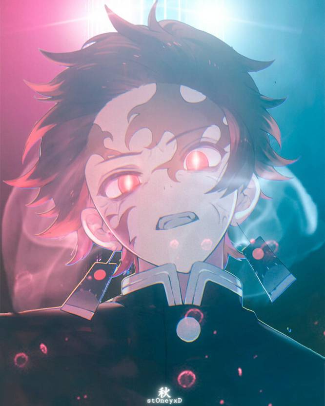 Demon Slayer Matte Finish Poster Paper Print Animation & Cartoons