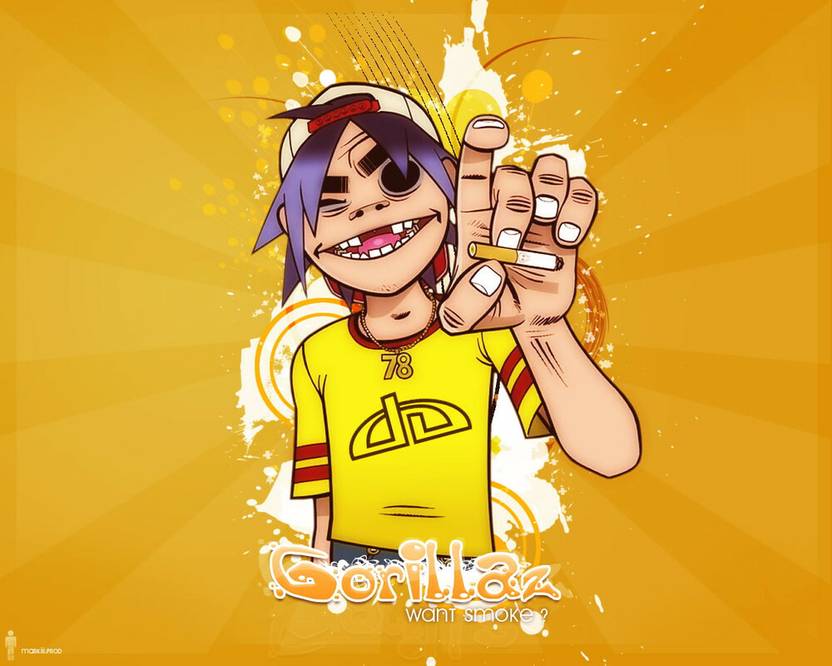 Gorillaz Animated Tv Show Matte Finish Poster Paper Print - Animation ...