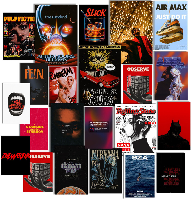 Starboy Drip 2.0 21 R&B Music Posters for Bedroom, Dorm & Wall Decor Fine Art Print(11.8 inch X 8.3 inch, Flat Sturdy Box)
