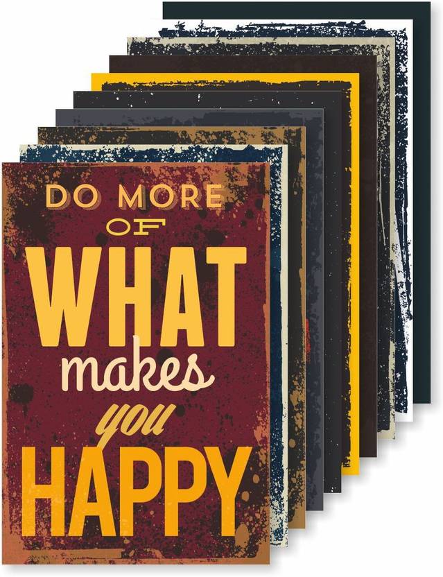 Motivational Poster Quotes Wall Design For Living Room Drawing Room Poster Paper Print Price in