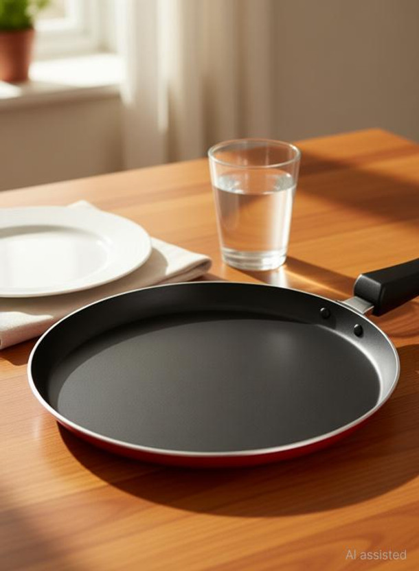 Mainsa dosa tawa Non stick 26cm Tawa 26 cm diameter(Aluminium, Non-stick)