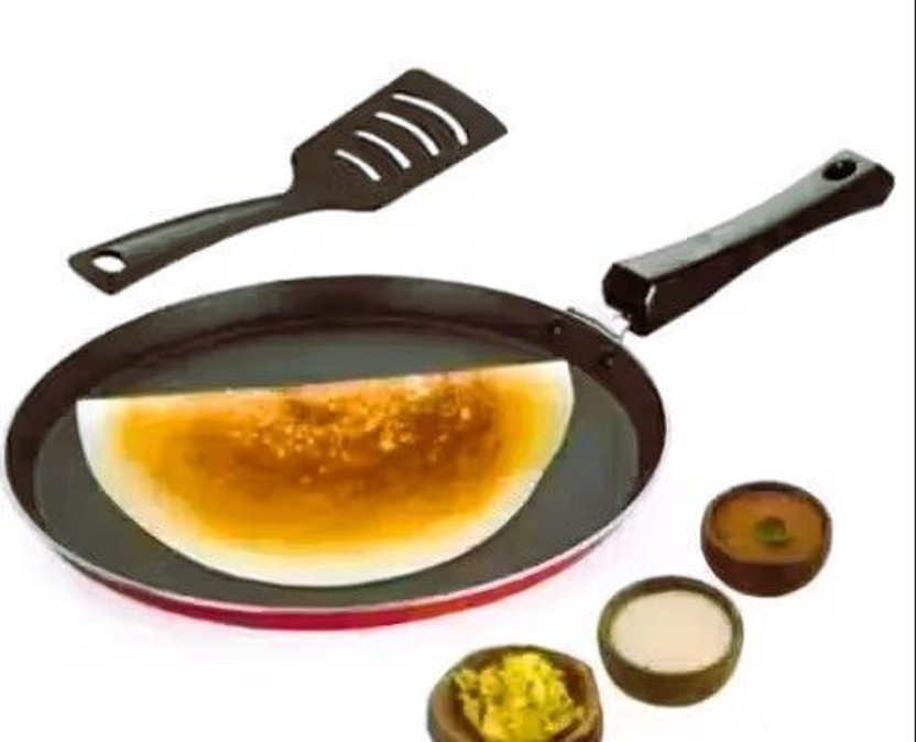 Mainsa dosa tawa Non stick 26cm Tawa 26 cm diameter(Aluminium, Non-stick)