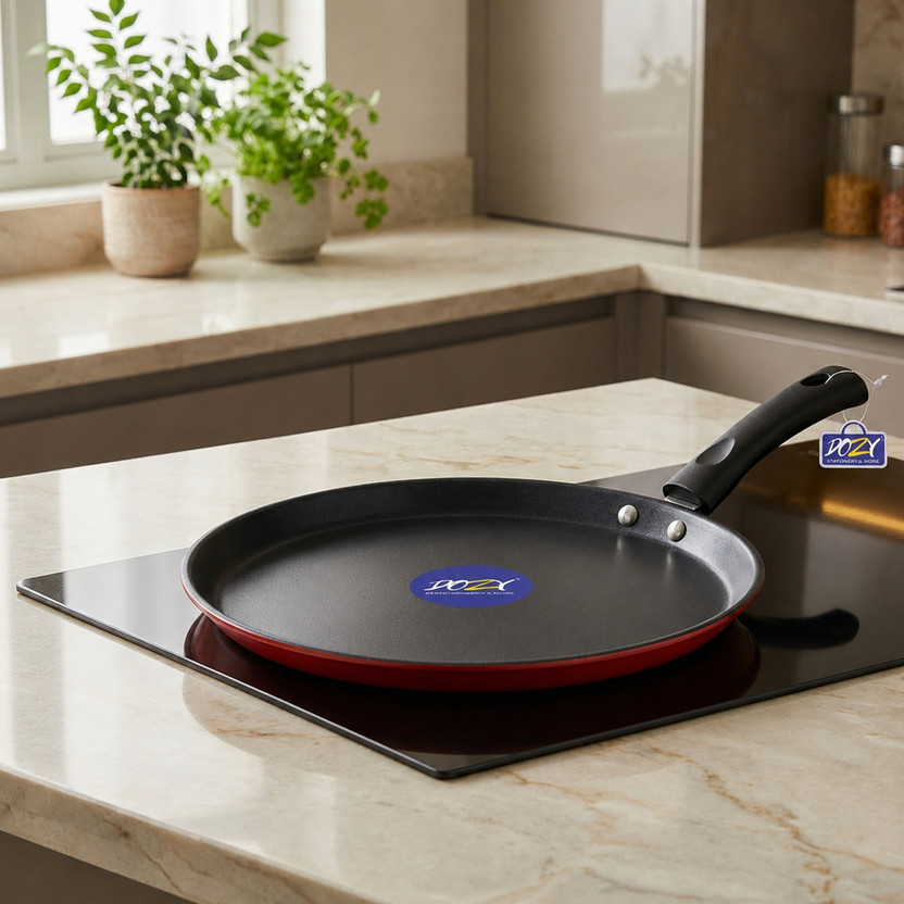 Dozy Tawa 24 cm diameter (Cast Iron, Non-stick, Induction Bottom) Tawa 24 cm diameter(Cast Iron, Non-stick, Induction Bottom)