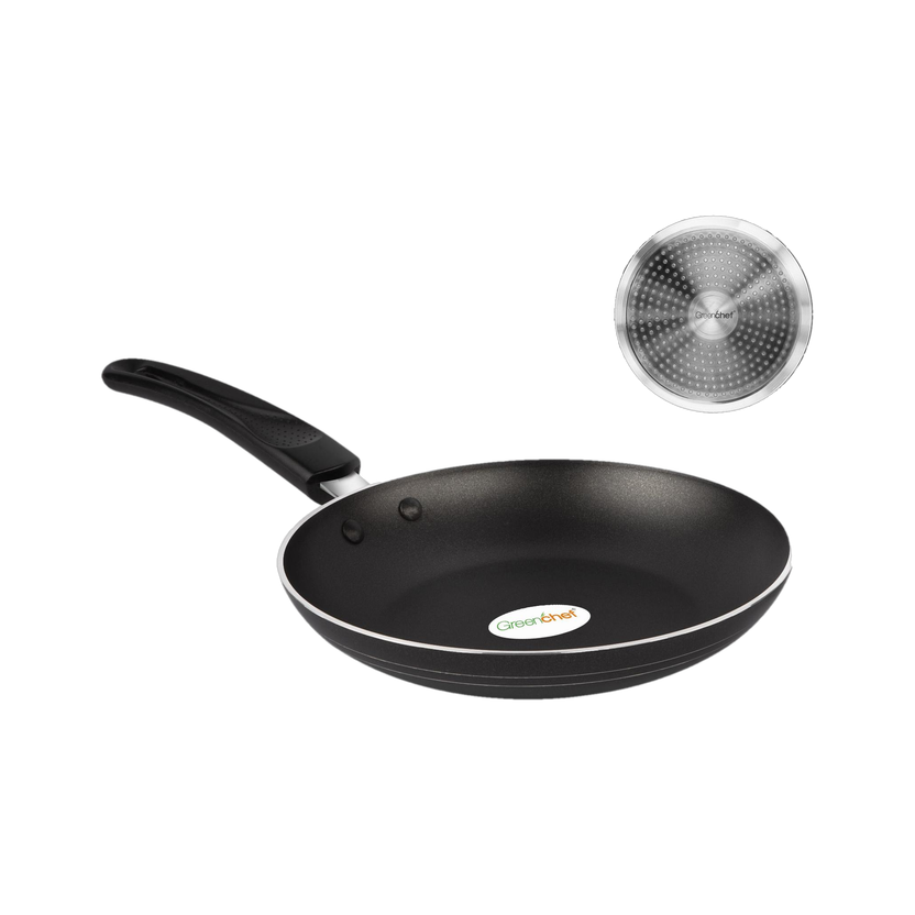 Greenchef Rio IB Fry Pan 20 cm diameter 1 L capacity(Aluminium, Non-stick, Induction Bottom)