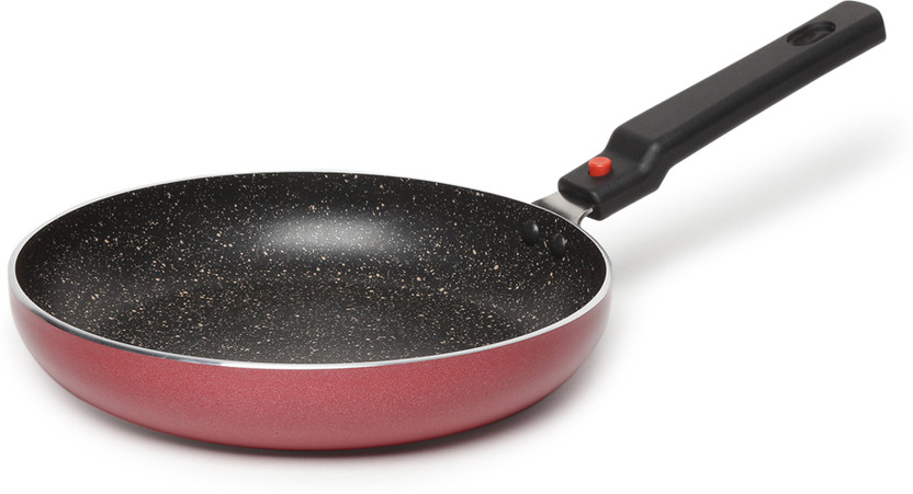 Prestige Omega Marble Fry Pan 24 cm diameter 1.7 L capacity(Aluminium, Non-stick, Induction Bottom)