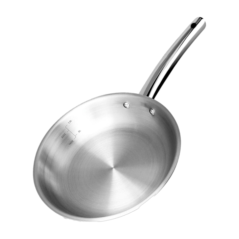 BERGNER Tripro Triply Fry Pan 24 cm diameter 1.5 L capacity(Triply, Induction Bottom)