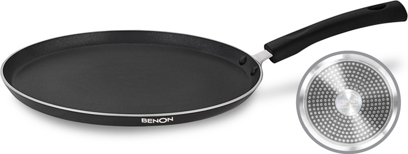 Benon Induction Base Dosa Tawa 28 cm diameter(Aluminium, Non-stick, Induction Bottom)