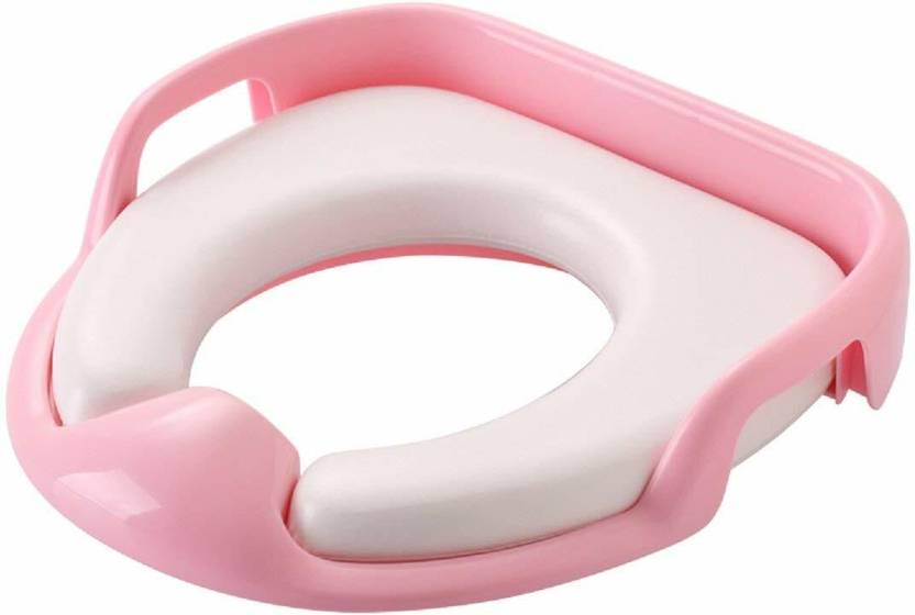 Zollyss Baby Toilet seat Safe Soft Training seat Potty Sitting Ring with Handles Potty Seat