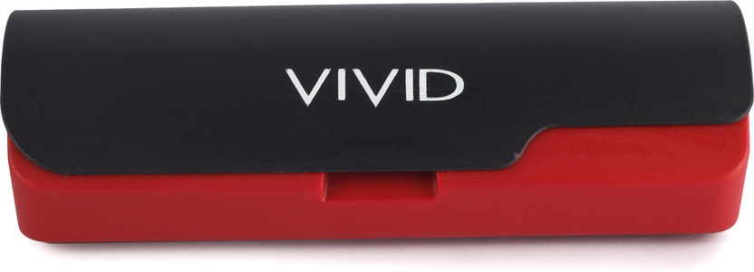 VIVID Unisex Hard Shell Case Eyewear Spectacles For Men and Women AP-441 Pouch