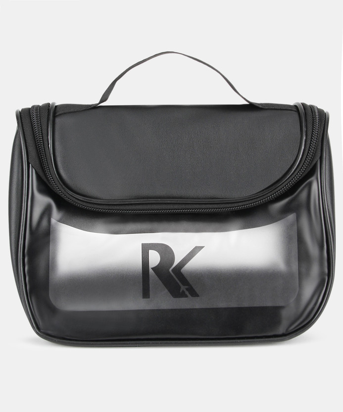RRK IMPORT AND EXPORT New Wash Bag Trendy and stylish design for women Vanity Box(Black)