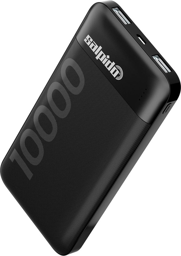 Salpido 10000 mAh 12 W Ultra Slim Power Bank(Black, Lithium-ion, Power Delivery 2.0 for Mobile, Smartwatch, Smartband, Speaker, Tablet)