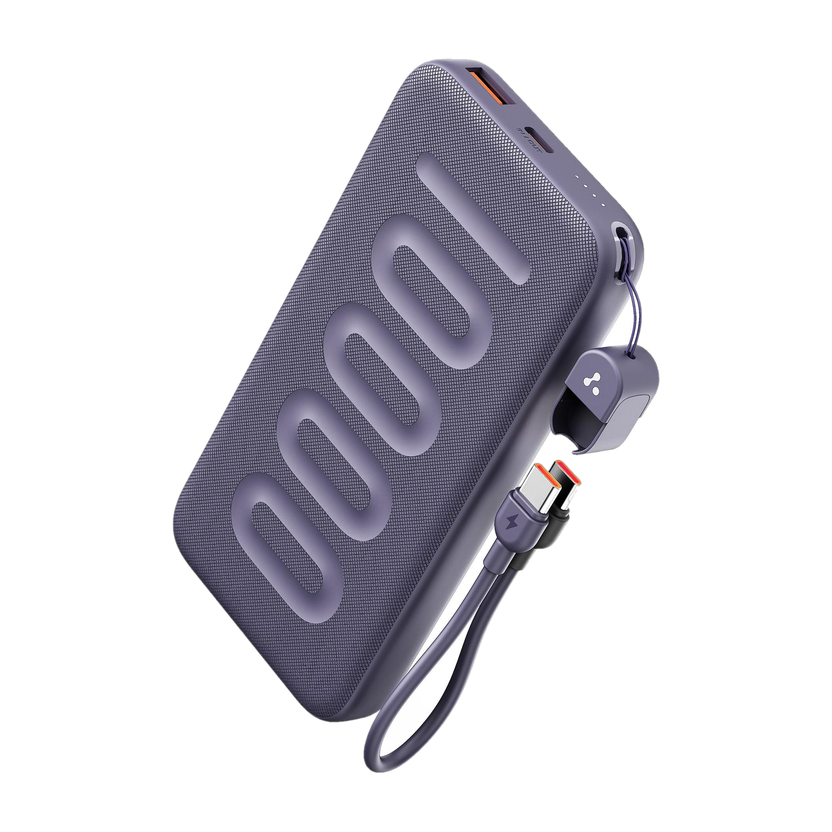 Ambrane 10000 mAh 22.5 W Compact Pocket Size Power Bank(Purple, Lithium-ion, Power Delivery 3.0, Quick Charge 3.0, Fast Charging for Mobile, Tablet, Earbuds, Smartwatch)