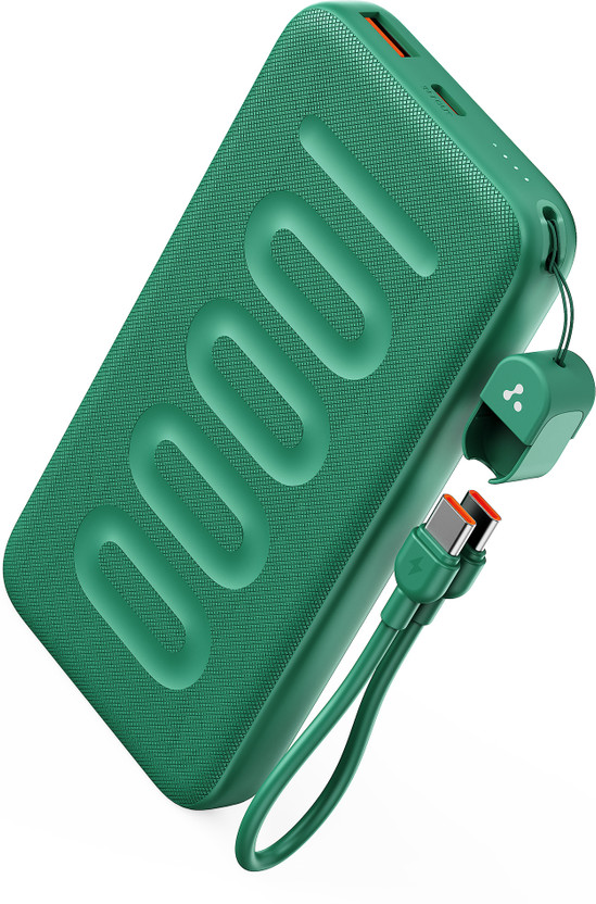 Ambrane 10000 mAh 22.5 W Power Bank(Green, Lithium-ion, Fast Charging, Power Delivery 3.0, Quick Charge 3.0 for Mobile)